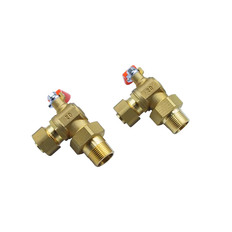 Union Brass Pipeline Control Valve
